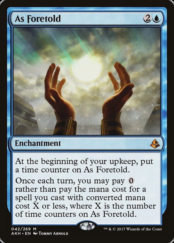 As Foretold [Amonkhet] Supply