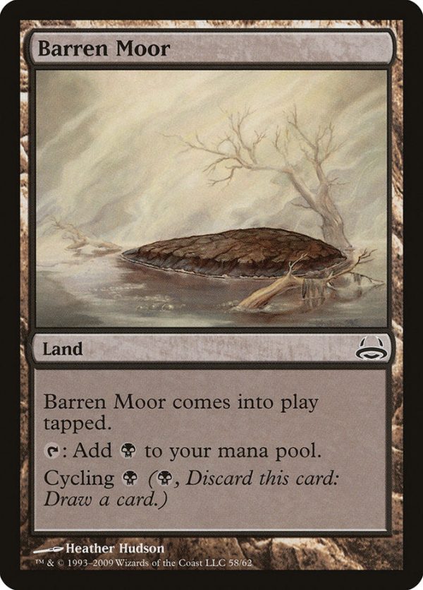 Barren Moor [Duel Decks: Divine vs. Demonic] Hot on Sale