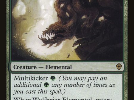 Wolfbriar Elemental [Worldwake] For Sale