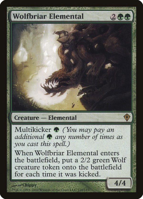 Wolfbriar Elemental [Worldwake] For Sale