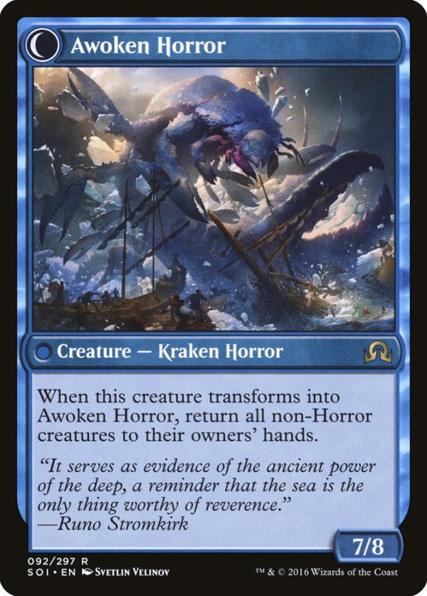 Thing in the Ice    Awoken Horror [Shadows over Innistrad] Sale