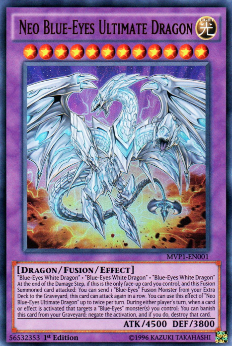 Neo Blue-Eyes Ultimate Dragon [MVP1-EN001] Ultra Rare Discount