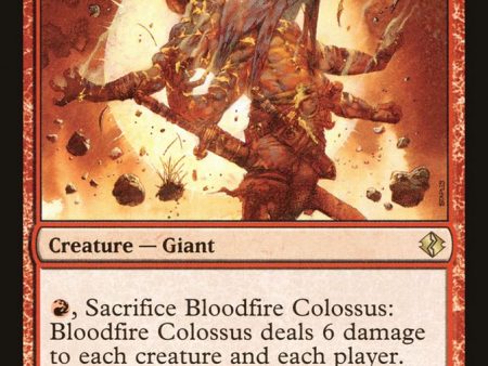 Bloodfire Colossus [Duel Decks: Venser vs. Koth] on Sale