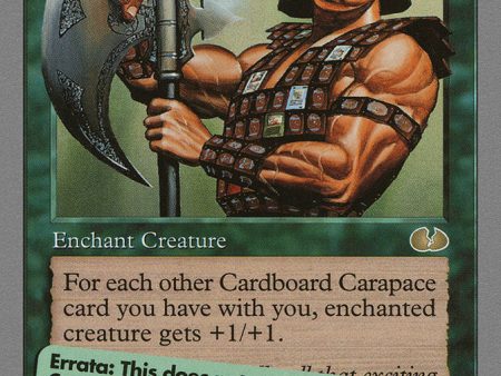 Cardboard Carapace [Unglued] Online