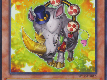 Performapal Thunderhino [SP17-EN016] Common Cheap