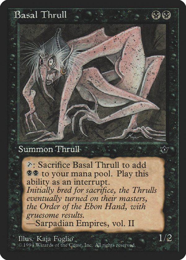 Basal Thrull (Kaja Foglio) [Fallen Empires] Supply