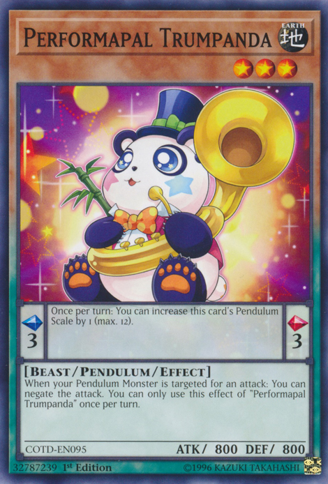 Performapal Trumpanda [COTD-EN095] Common Discount