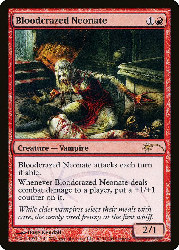 Bloodcrazed Neonate [Wizards Play Network 2011] For Sale