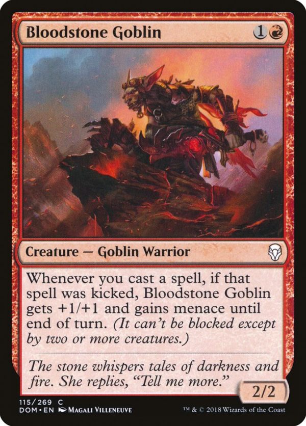 Bloodstone Goblin [Dominaria] Online