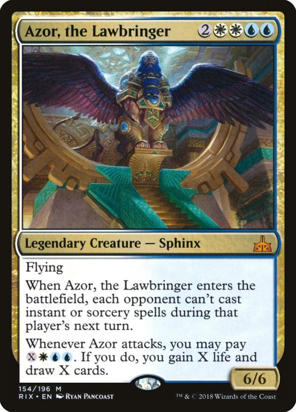 Azor, the Lawbringer [Rivals of Ixalan] Supply