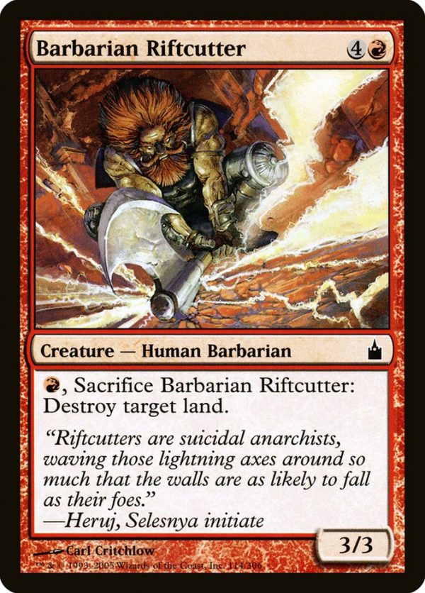 Barbarian Riftcutter [Ravnica: City of Guilds] Sale