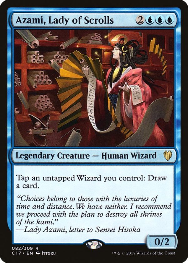 Azami, Lady of Scrolls [Commander 2017] on Sale