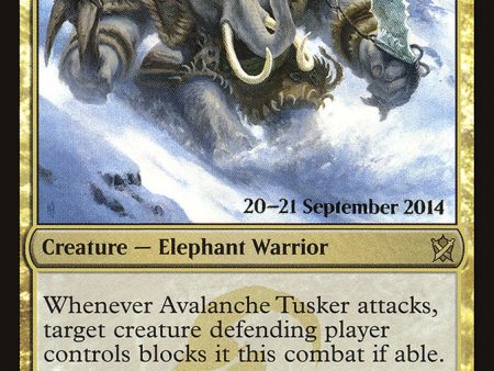 Avalanche Tusker [Khans of Tarkir Prerelease Promos] Fashion