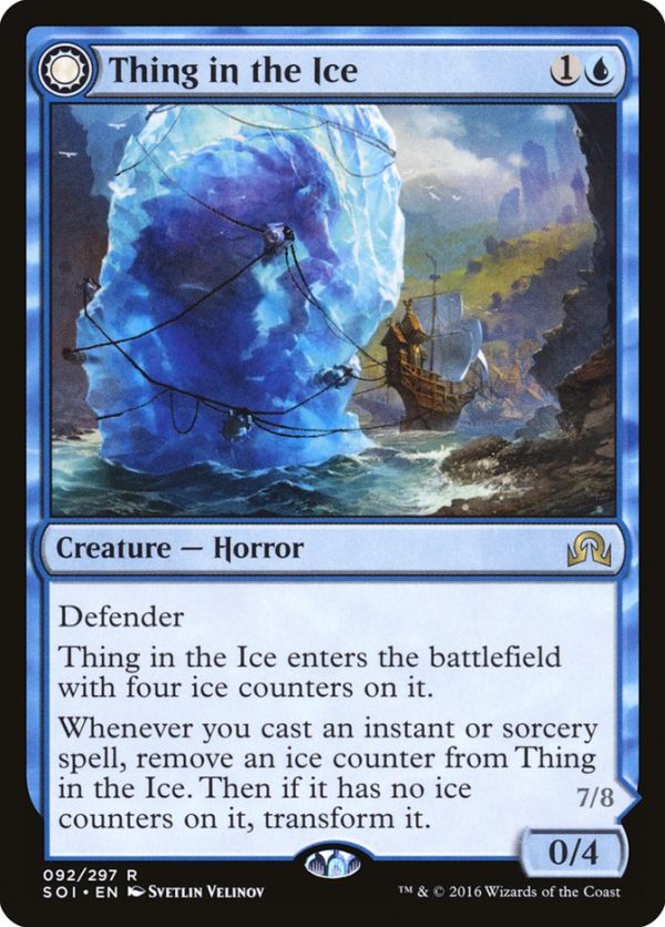 Thing in the Ice    Awoken Horror [Shadows over Innistrad] Sale