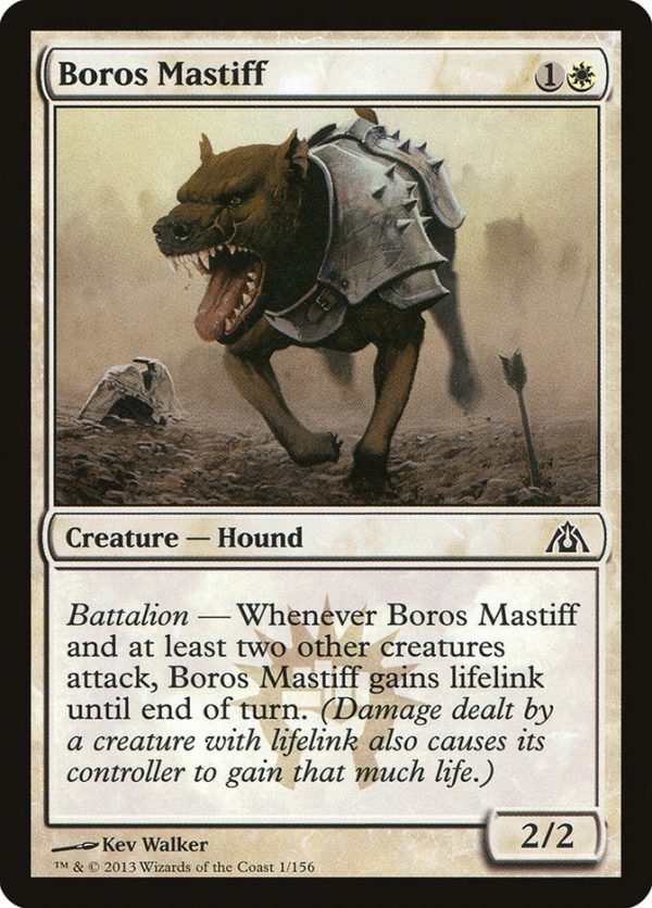 Boros Mastiff [Dragon s Maze] Sale