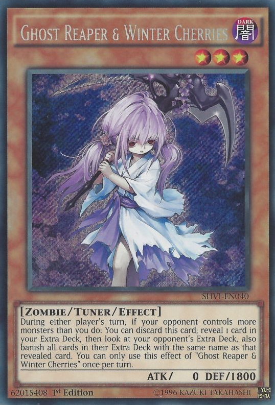 Ghost Reaper & Winter Cherries [SHVI-EN040] Secret Rare Cheap