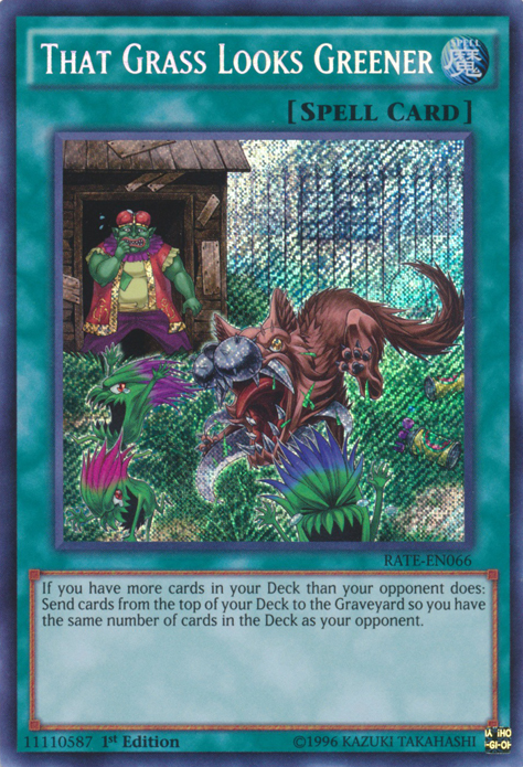 That Grass Looks Greener [RATE-EN066] Secret Rare Supply