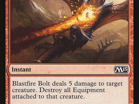 Blastfire Bolt [Magic 2015] For Discount