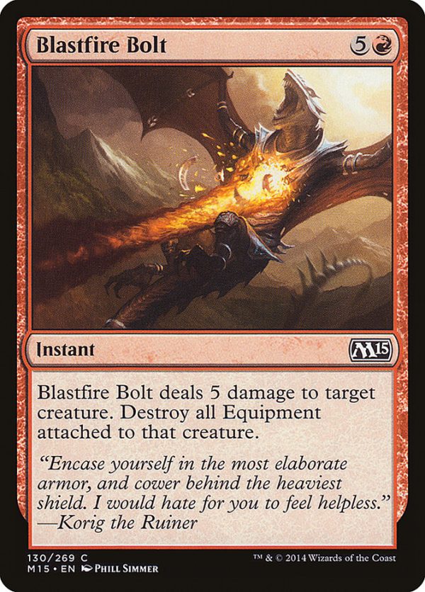 Blastfire Bolt [Magic 2015] For Discount