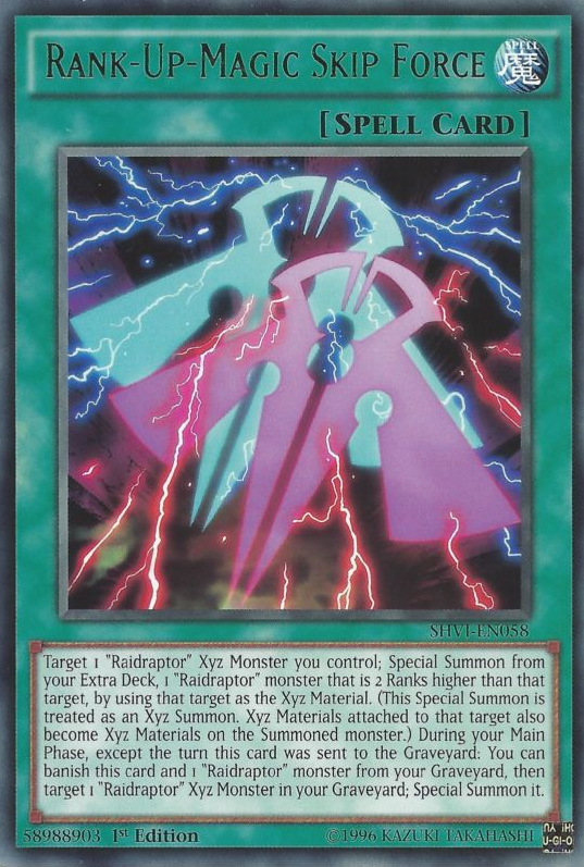 Rank-Up-Magic Skip Force [SHVI-EN058] Rare Discount