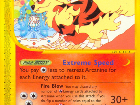 Arcanine (2 147) [Aquapolis] Hot on Sale