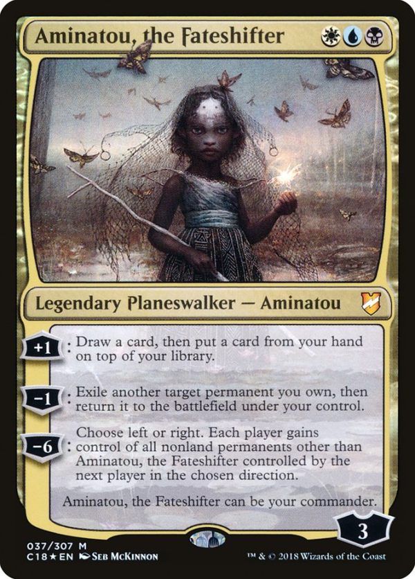 Aminatou, the Fateshifter [Commander 2018] Online Sale