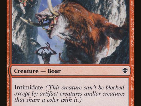 Bladetusk Boar [Zendikar] Discount