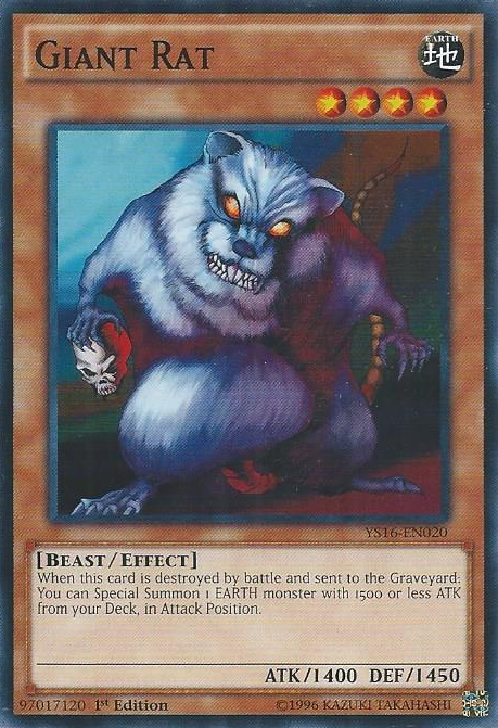 Giant Rat [YS16-EN020] Common For Discount