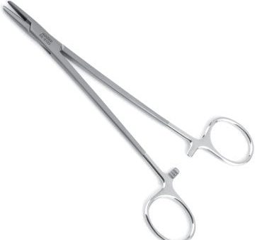 Mayo-Hegar Needle Holder - Straight, 15mm Serrated Jaws Cheap