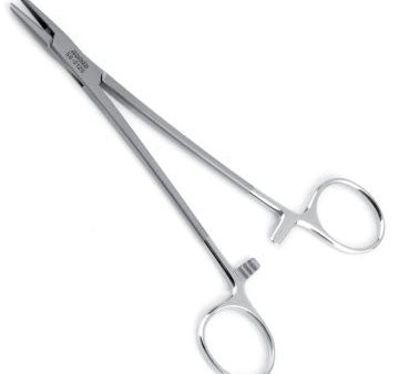 Mayo-Hegar Needle Holder - Straight, 14mm Serrated Jaws Discount