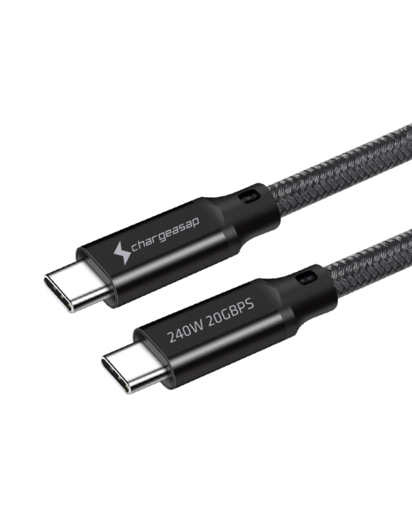 USB-C TO USB-C 240W 20GBPS CABLE WITH 4K VIDEO OUTPUT on Sale