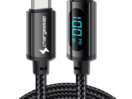 USB-C to USB-C 100W Cable with Amp Reader Hot on Sale